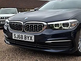 Used 2018 BMW 5 Series Se Imperial Blue Xirallic - Interior and Exterior details 6