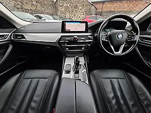 Used 2018 BMW 5 Series Se Imperial Blue Xirallic - Interior and Exterior details 7