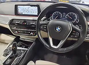 Used 2018 BMW 5 Series Se Touring Mediterranean Blue - Interior and Exterior details 4