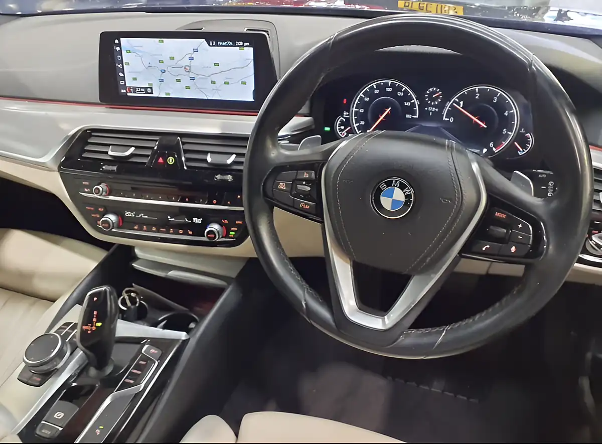 Used 2018 BMW 5 Series Se Touring Mediterranean Blue - Interior and Exterior details 4