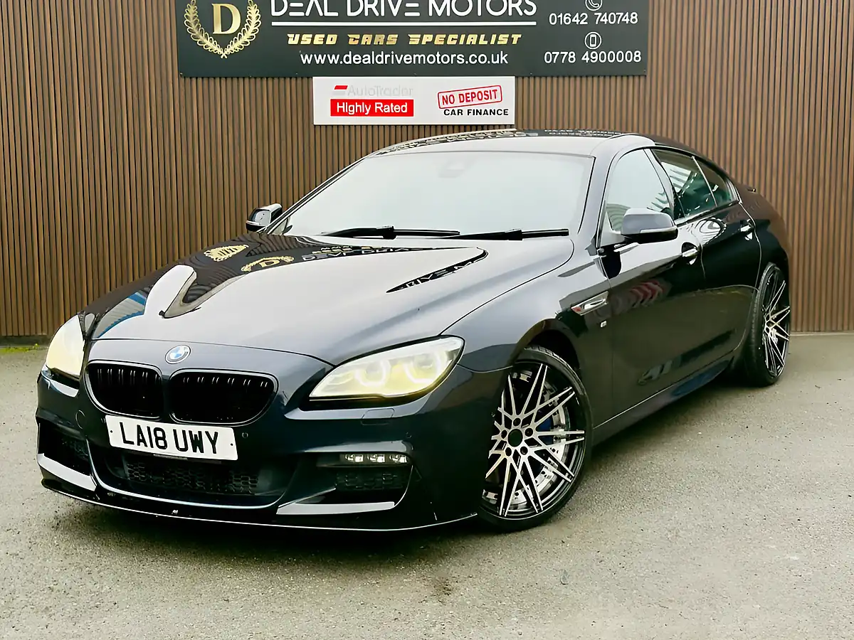 Used 2018 BMW 6 Series Gran Coupe M Sport Black - Interior and Exterior details 3