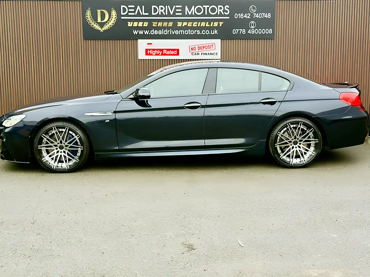Used 2018 BMW 6 Series Gran Coupe M Sport Black - Interior and Exterior details 4