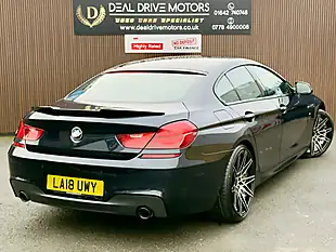 Used 2018 BMW 6 Series Gran Coupe M Sport Black - Interior and Exterior details 7