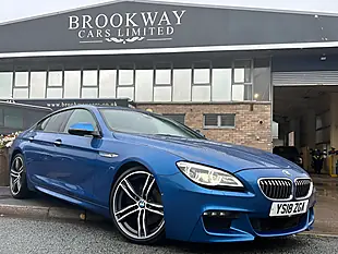 Used 2018 BMW 6 Series Gran Coupe M Sport Blue - Interior and Exterior details 2
