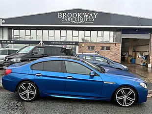Used 2018 BMW 6 Series Gran Coupe M Sport Blue - Interior and Exterior details 5