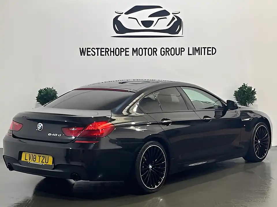 Used 2018 BMW 6 Series M Sport Black - Interior and Exterior details 4