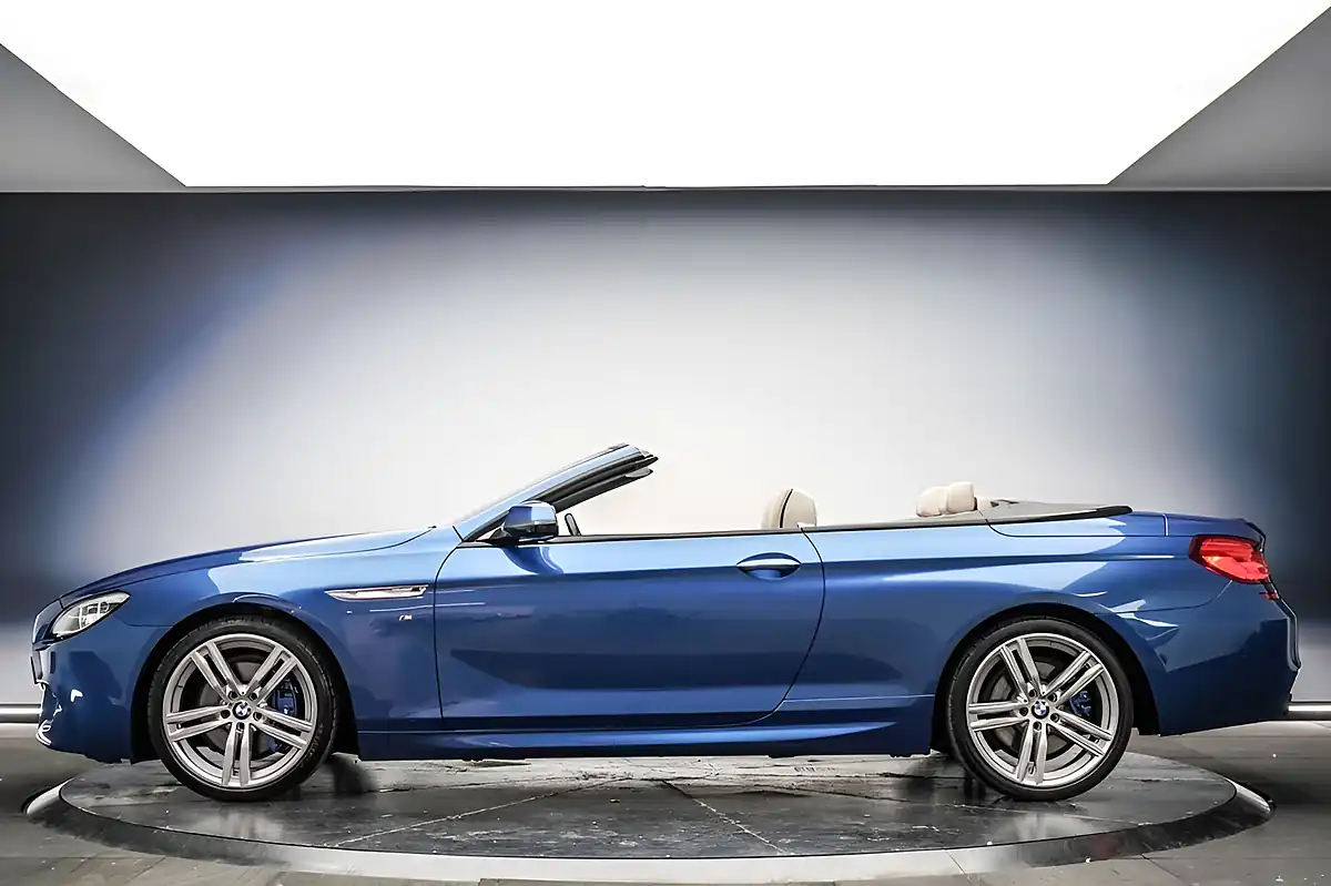 Used 2018 BMW 6 Series M Sport Sonic Speed Blue - Interior and Exterior details 10