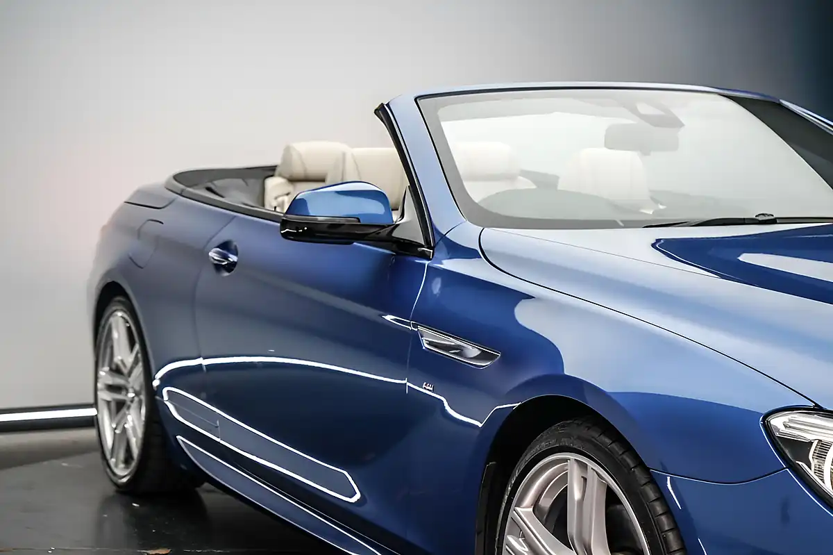 Used 2018 BMW 6 Series M Sport Sonic Speed Blue - Interior and Exterior details 12