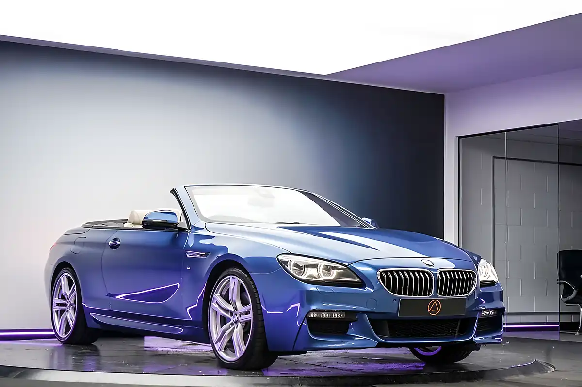 Used 2018 BMW 6 Series M Sport Sonic Speed Blue - Interior and Exterior details 13