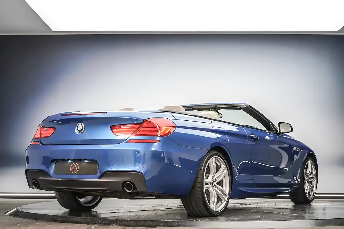 Used 2018 BMW 6 Series M Sport Sonic Speed Blue - Interior and Exterior details 3