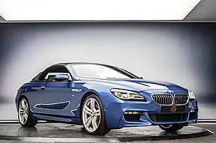 Used 2018 BMW 6 Series M Sport Sonic Speed Blue - Interior and Exterior details 5