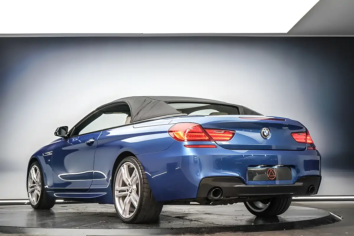 Used 2018 BMW 6 Series M Sport Sonic Speed Blue - Interior and Exterior details 7