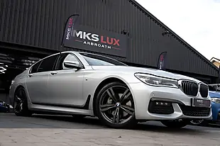Used 2018 BMW 7 Series M Sport Silver - Interior and Exterior details 2