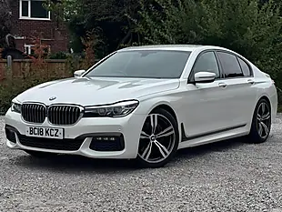 Used 2018 BMW 7 Series M Sport White - Interior and Exterior details 2