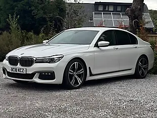 Used 2018 BMW 7 Series M Sport White - Interior and Exterior details 5