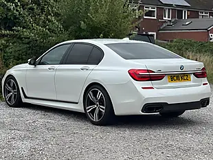 Used 2018 BMW 7 Series M Sport White - Interior and Exterior details 6