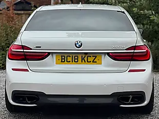 Used 2018 BMW 7 Series M Sport White - Interior and Exterior details 8
