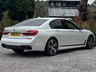 Used 2018 BMW 7 Series M Sport White - Interior and Exterior details 9