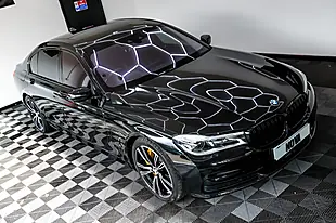Used 2018 BMW 7 Series M760Li Black - Interior and Exterior details 4