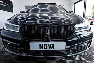 Used 2018 BMW 7 Series M760Li Black - Interior and Exterior details 8