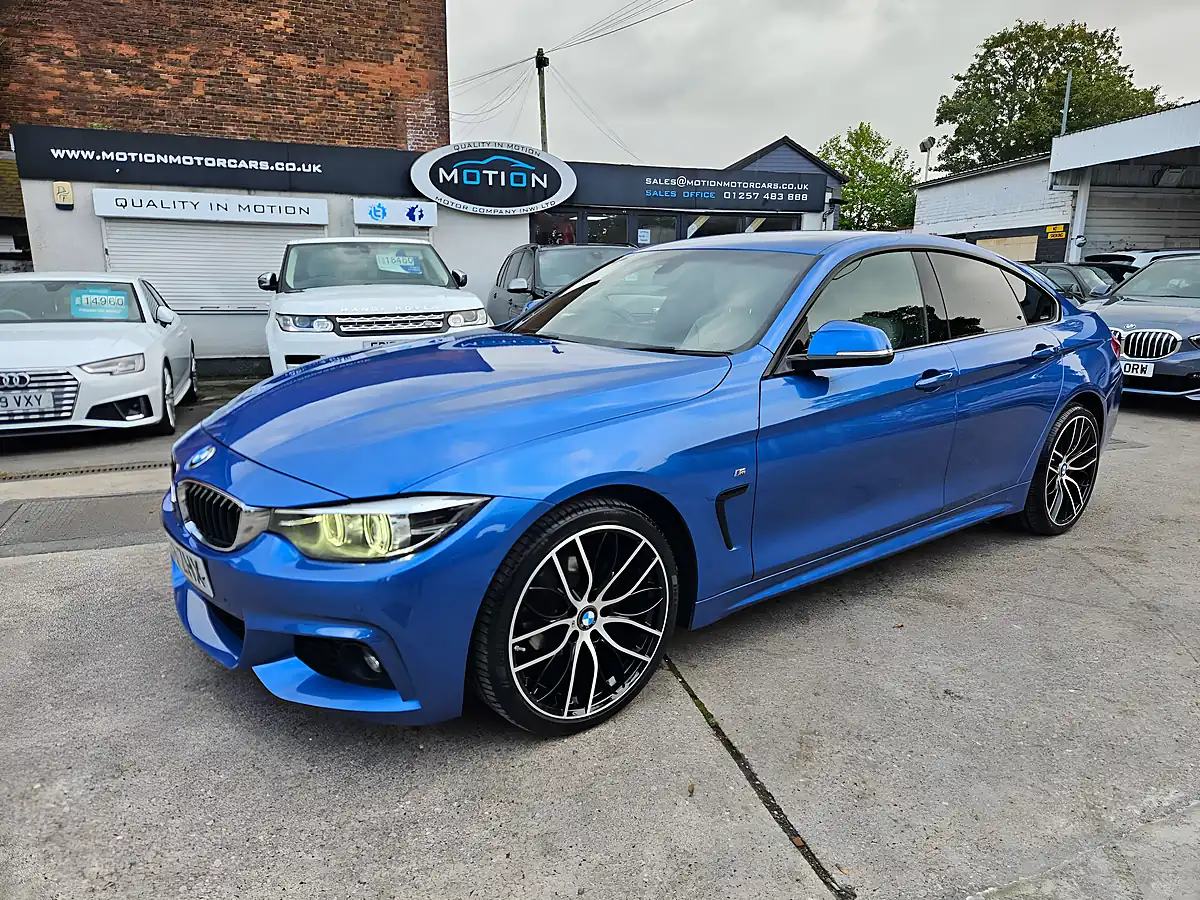 Used 2018 BMW Gran Coupe M Sport Blue - Interior and Exterior details 10