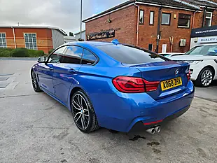 Used 2018 BMW Gran Coupe M Sport Blue - Interior and Exterior details 11