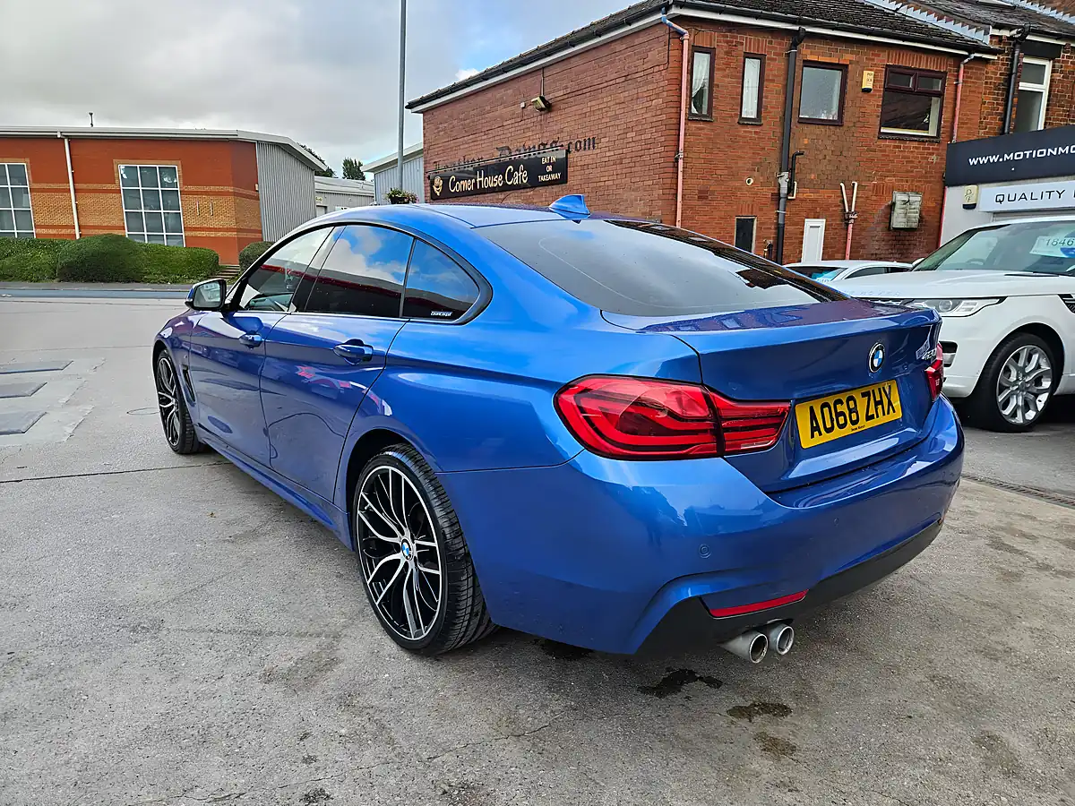 Used 2018 BMW Gran Coupe M Sport Blue - Interior and Exterior details 11