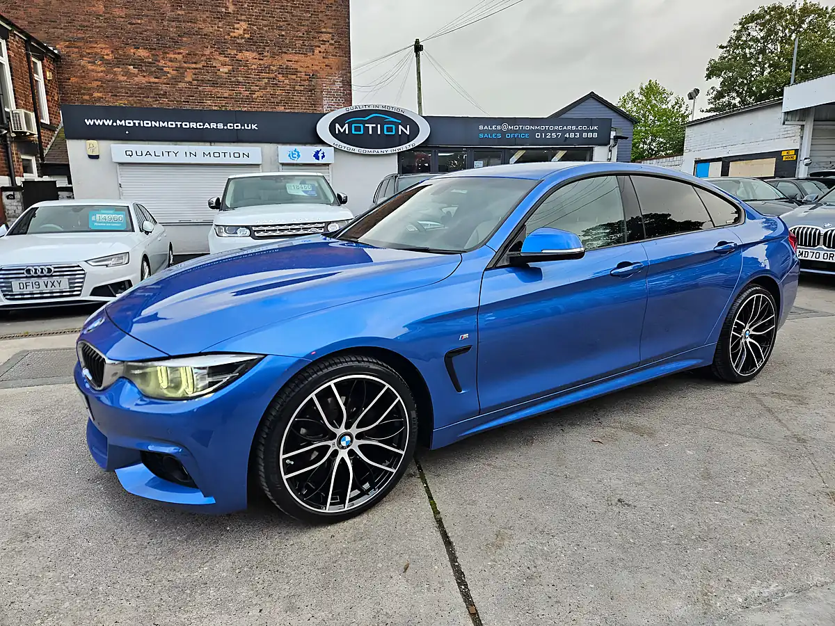 Used 2018 BMW Gran Coupe M Sport Blue - Interior and Exterior details 12