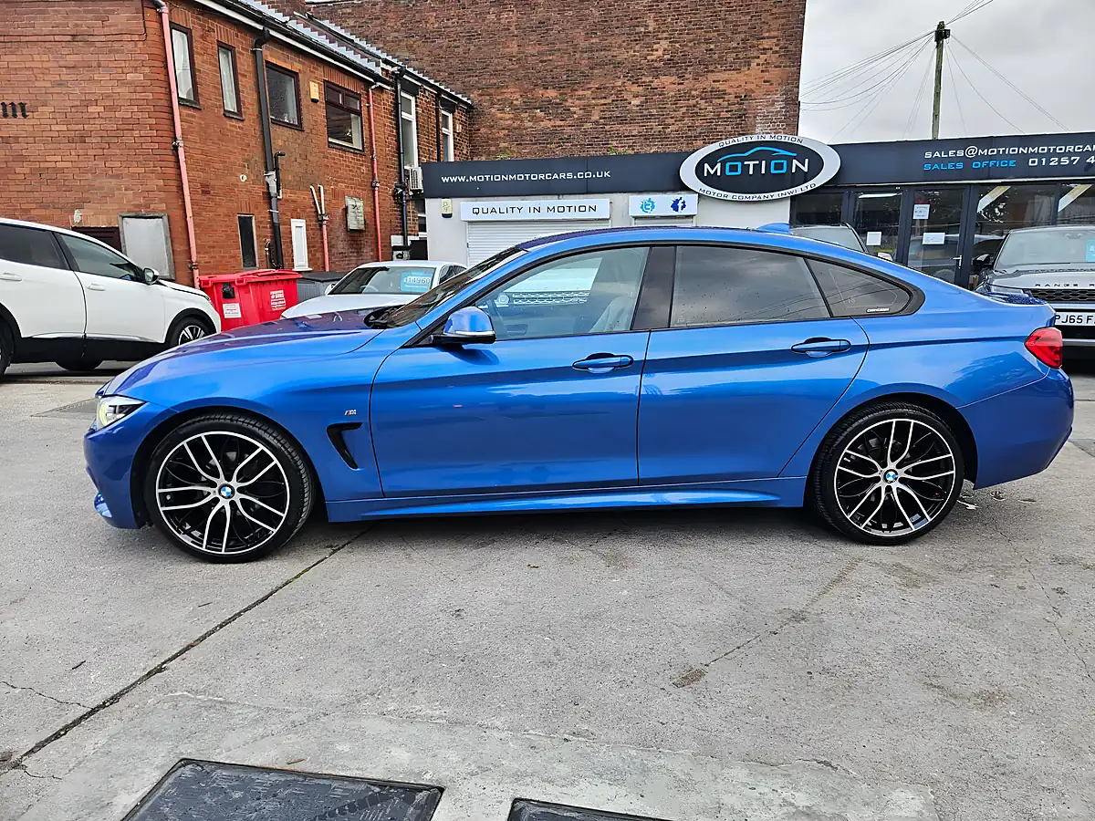 Used 2018 BMW Gran Coupe M Sport Blue - Interior and Exterior details 13