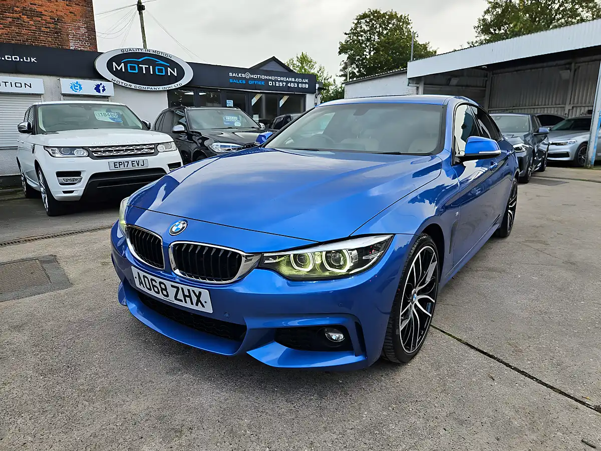 Used 2018 BMW Gran Coupe M Sport Blue - Interior and Exterior details 14