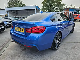 Used 2018 BMW Gran Coupe M Sport Blue - Interior and Exterior details 3