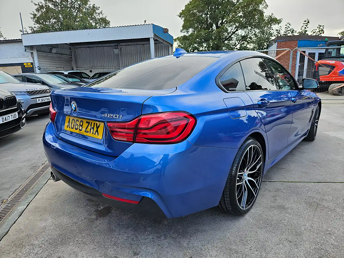 Used 2018 BMW Gran Coupe M Sport Blue - Interior and Exterior details 3