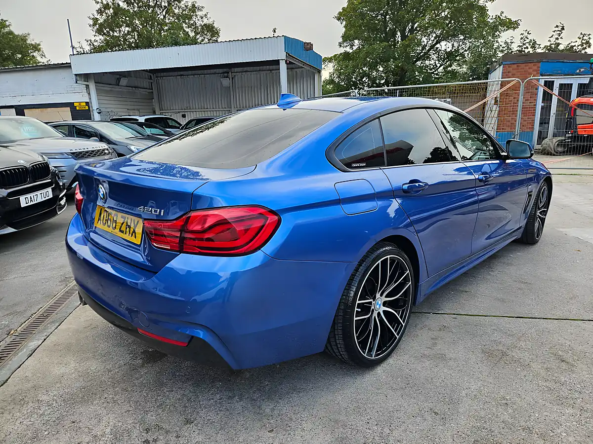 Used 2018 BMW Gran Coupe M Sport Blue - Interior and Exterior details 4