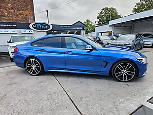 Used 2018 BMW Gran Coupe M Sport Blue - Interior and Exterior details 6