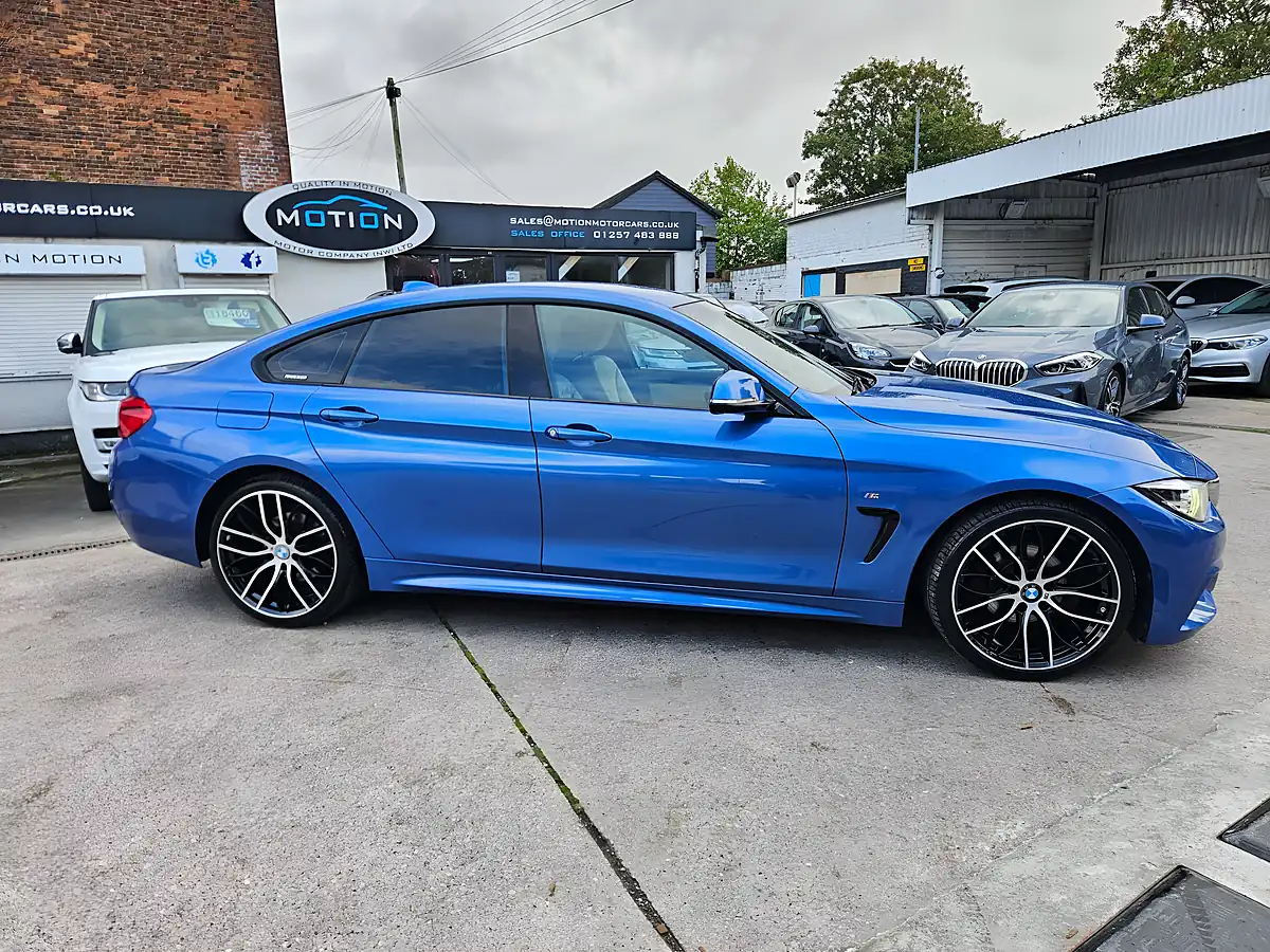 Used 2018 BMW Gran Coupe M Sport Blue - Interior and Exterior details 6