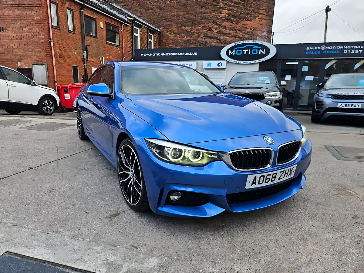 Used 2018 BMW Gran Coupe M Sport Blue - Interior and Exterior details 8