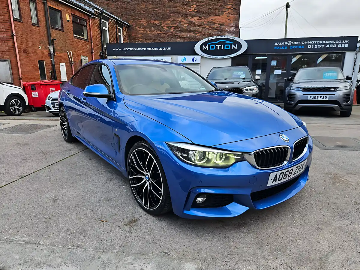 Used 2018 BMW Gran Coupe M Sport Blue - Interior and Exterior details 9
