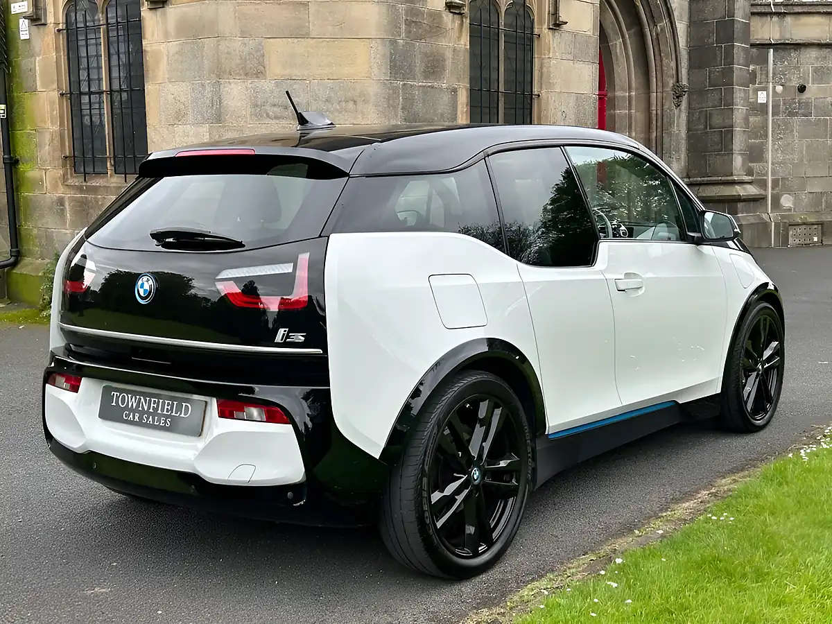 Used 2018 BMW I3 S White - Interior and Exterior details 4