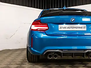 Used 2018 BMW M2 Competition Long Beach Blue - Interior and Exterior details 10