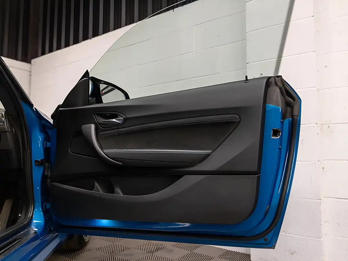 Used 2018 BMW M2 Competition Long Beach Blue - Interior and Exterior details 13
