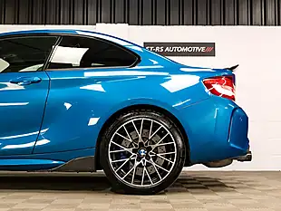 Used 2018 BMW M2 Competition Long Beach Blue - Interior and Exterior details 14