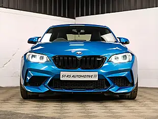 Used 2018 BMW M2 Competition Long Beach Blue - Interior and Exterior details 2