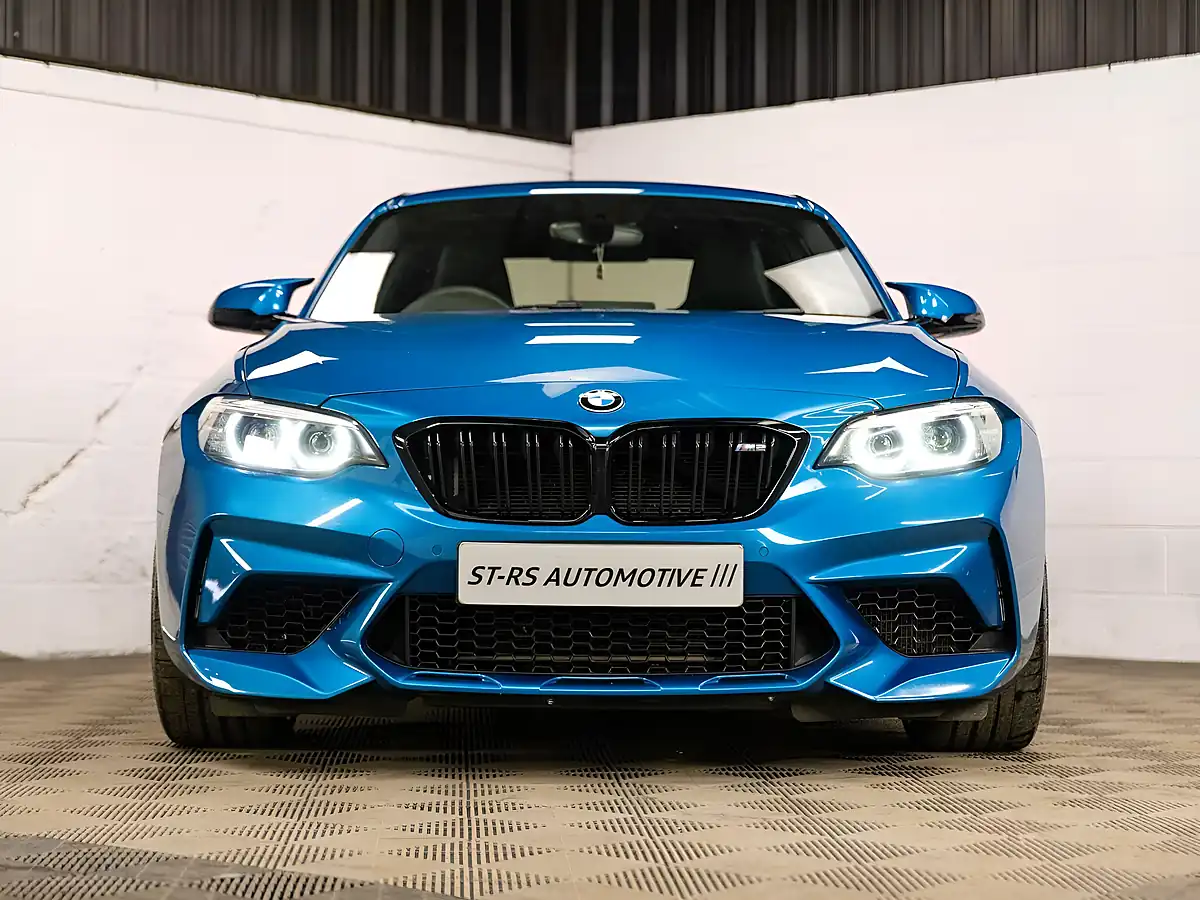 Used 2018 BMW M2 Competition Long Beach Blue - Interior and Exterior details 2