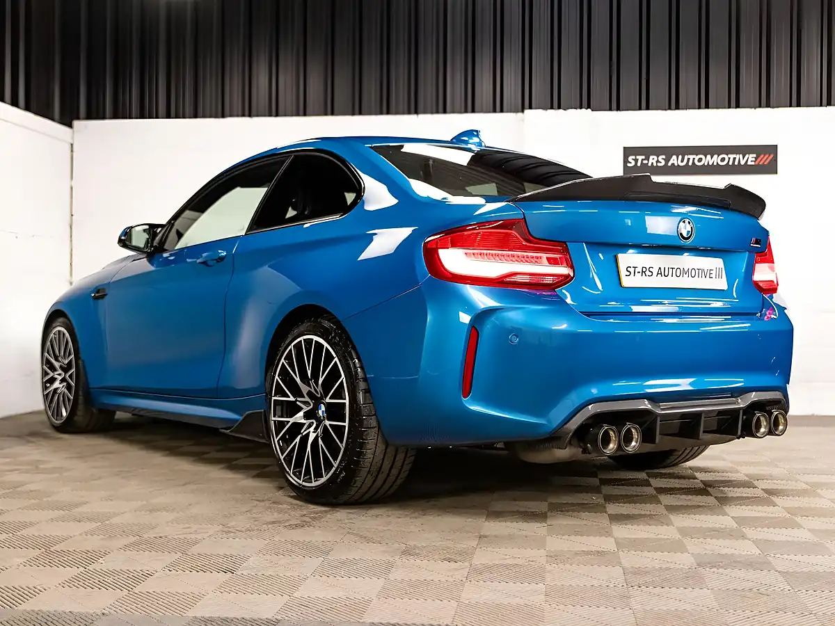 Used 2018 BMW M2 Competition Long Beach Blue - Interior and Exterior details 3