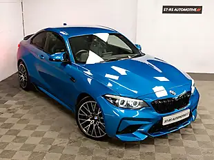 Used 2018 BMW M2 Competition Long Beach Blue - Interior and Exterior details 5