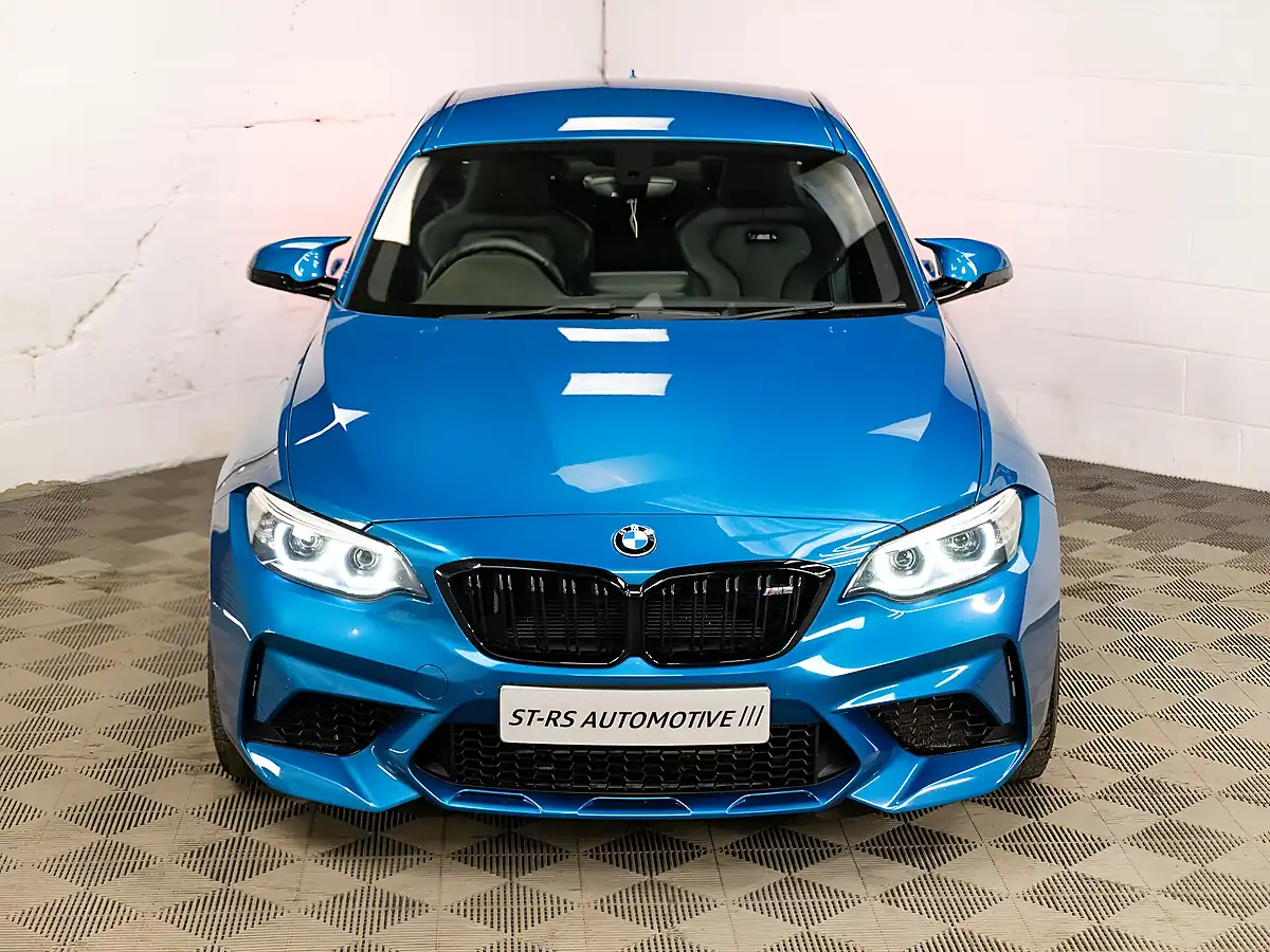 Used 2018 BMW M2 Competition Long Beach Blue - Interior and Exterior details 6