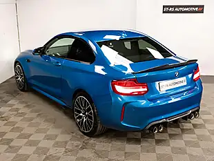 Used 2018 BMW M2 Competition Long Beach Blue - Interior and Exterior details 7
