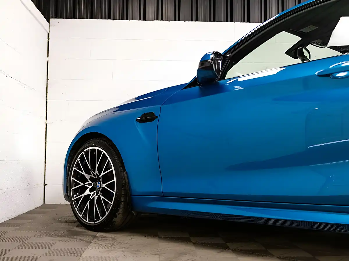 Used 2018 BMW M2 Competition Long Beach Blue - Interior and Exterior details 8