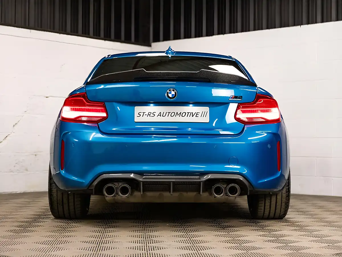 Used 2018 BMW M2 Competition Long Beach Blue - Interior and Exterior details 9