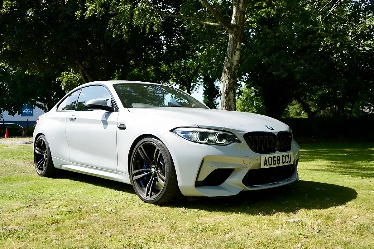 Used 2018 BMW M2 Competition Silver - Front View